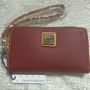 Brand New ~ Dooney & Bourke Zip Around Wallet/Wristlet -NWT